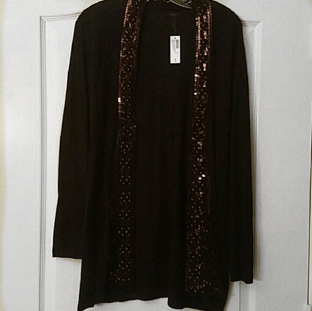 Soma Black Embellished Cardigan S NWT - Picture 2 of 3